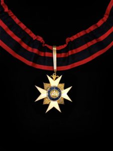 Distinction: The Pontifical Equestrian Order of Pope St. Sylvester, Vatican Rank: Knight Commander (KCSS) Date: 23.07.2008 awarded by HE Apostolic Nuntio Archbishop Eugenio Sbarbaro